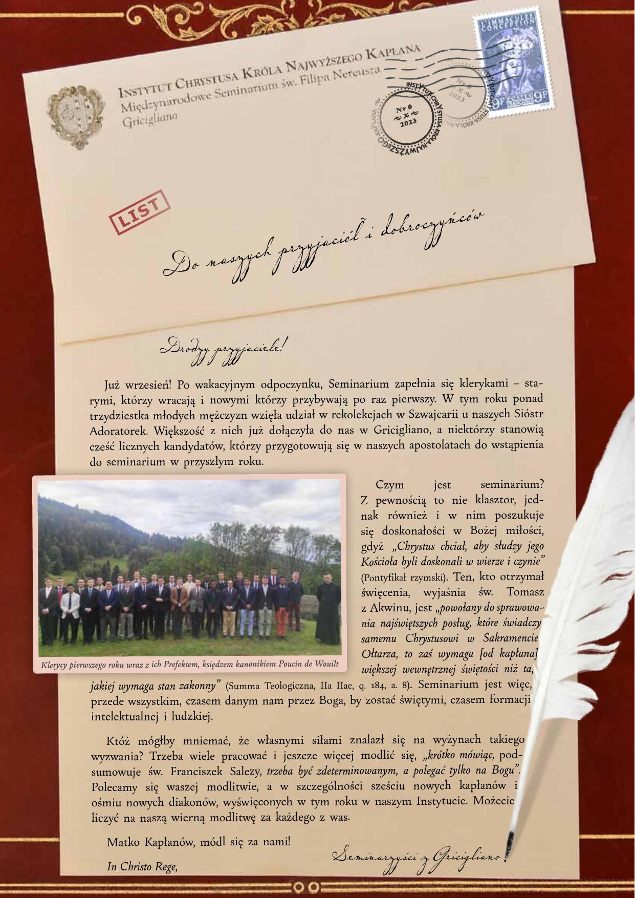 Seminaryjny biuletyn nr 6